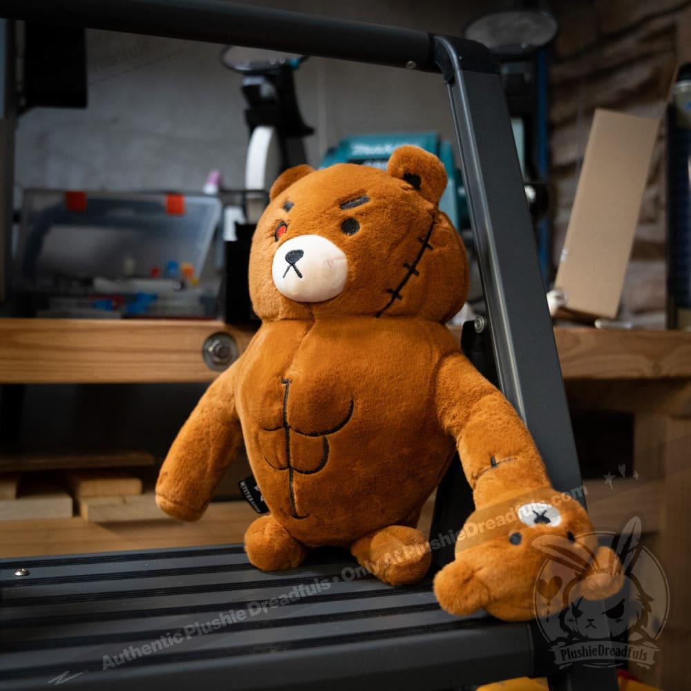 Plushie Dreadfuls - Bearfisted Ripped Bear Plush Stuffed Animal Toy