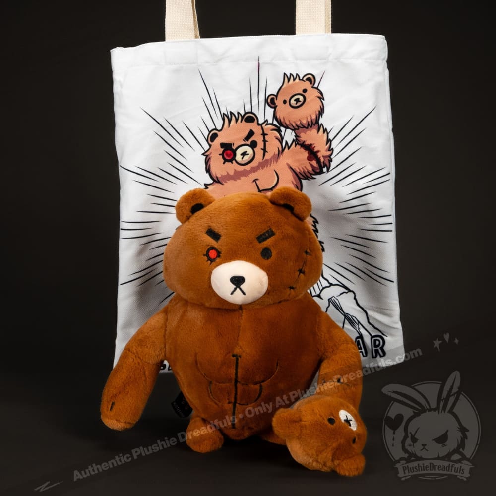 Plushie Dreadfuls - Bearfisted Ripped Bear - Plush Stuffed Animal