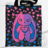 Load image into Gallery viewer, Plushie Dreadfuls - Bi Bunny - Mysterious
