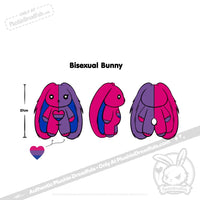 Load image into Gallery viewer, Plushie Dreadfuls - Bi Bunny - Mysterious
