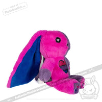 Load image into Gallery viewer, Plushie Dreadfuls - Bi Bunny - Plush Stuffed Animal - Mysterious
