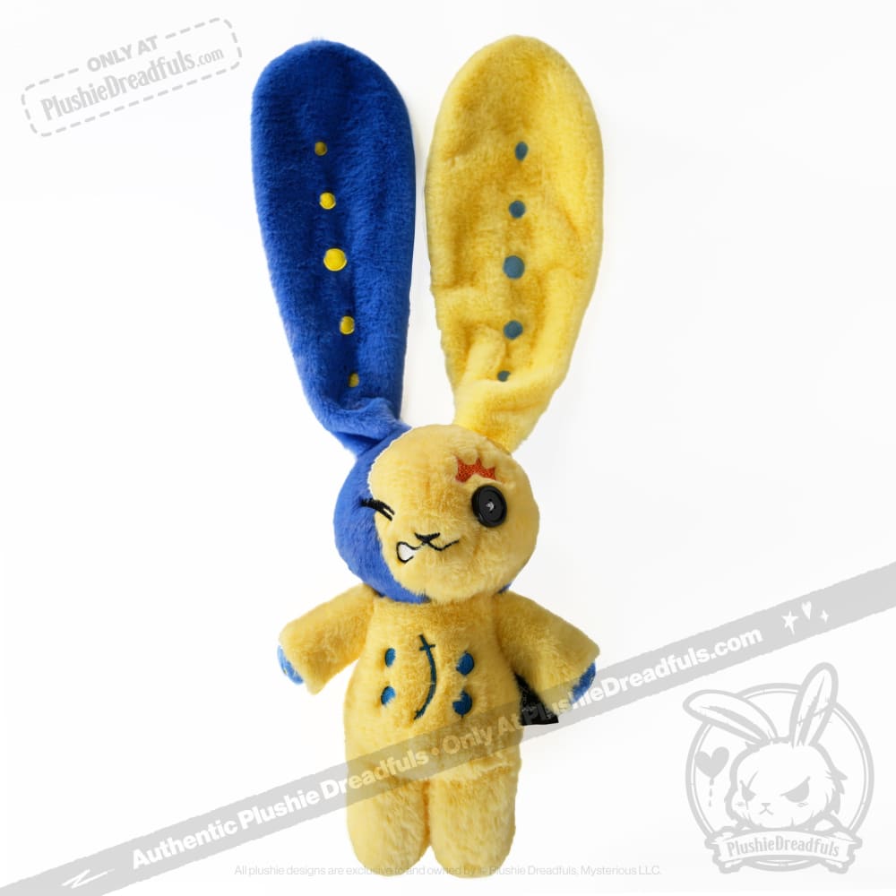 Plushie Dreadfuls - Bipolar II Bunny - Plush Stuffed Animal - Mysterious