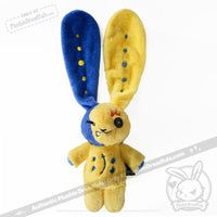 Load image into Gallery viewer, Plushie Dreadfuls - Bipolar II Bunny - Plush Stuffed Animal - Mysterious
