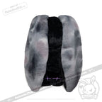 Plushie Dreadfuls - Black and Purple Anxiety Rabbit - Plush Stuffed Animal plush