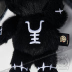 Plushie Dreadfuls - Black Anxiety Rabbit Plush Keychain Accessory Keychain