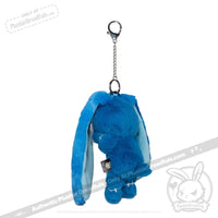 Load image into Gallery viewer, Plushie Dreadfuls - Blue Anxiety Rabbit Plush Keychain Accessory Keychain
