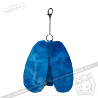Load image into Gallery viewer, Plushie Dreadfuls - Blue Anxiety Rabbit Plush Keychain Accessory Keychain
