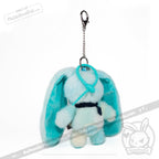 Plushie Dreadfuls - Blue Ice Love Rabbit Plush Keychain Accessory - Mysterious