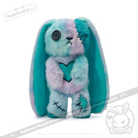 Load image into Gallery viewer, Plushie Dreadfuls Blue Ice Love Rabbit Plush Stuffed Animal toy
