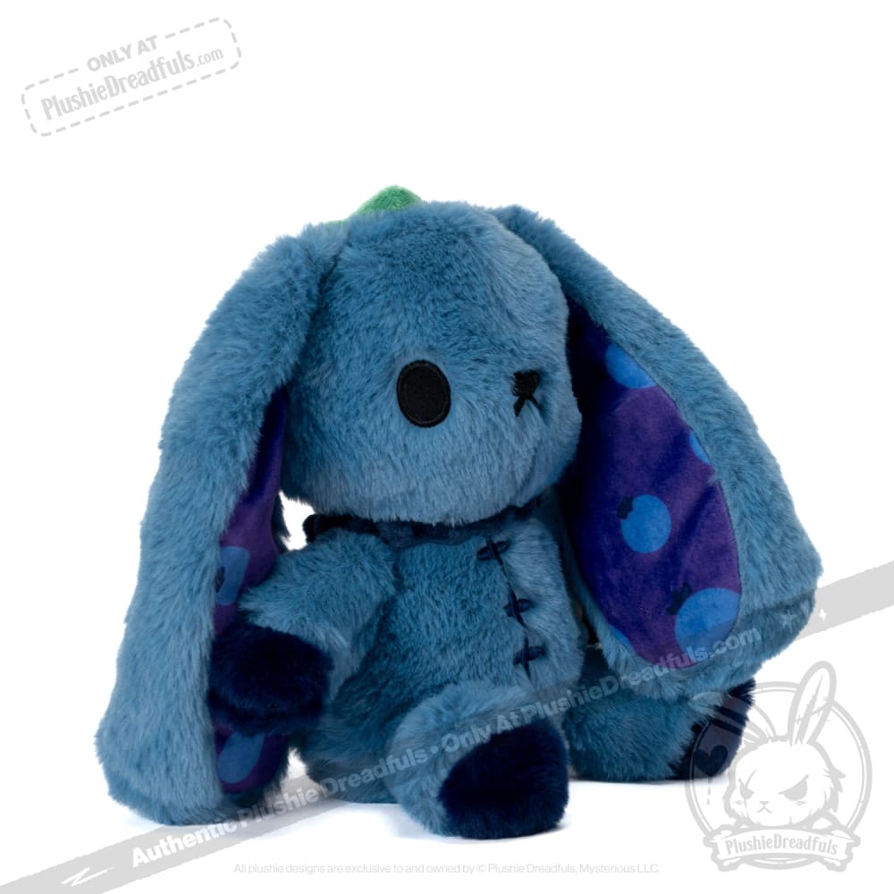 Plushie Dreadfuls -  Blueberry Bunny - Plush Stuffed Animal - Mysterious