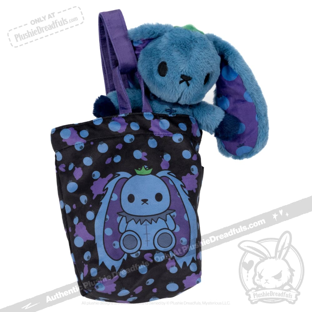 Plushie Dreadfuls -  Blueberry Bunny - Plush Stuffed Animal - Mysterious