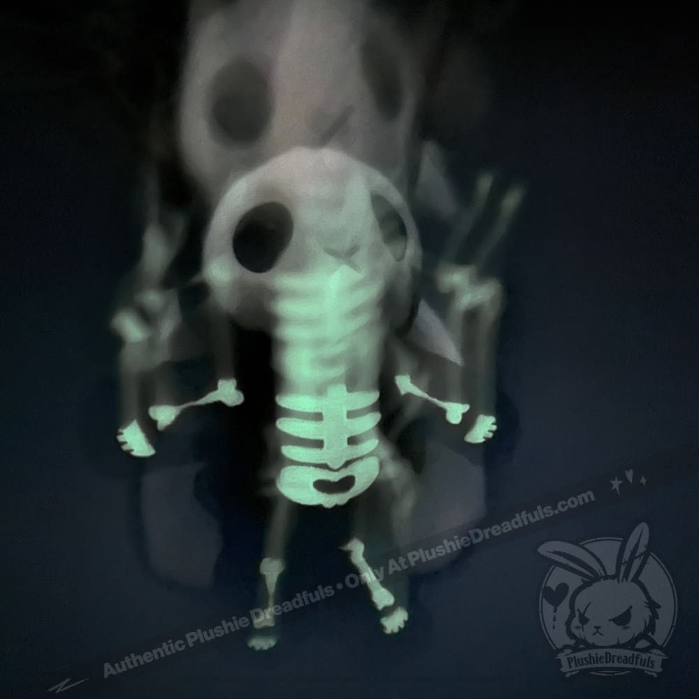 Plushie Dreadfuls - Bone Organ Izer Bunny - Plush Stuffed Animal toy