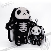 Load image into Gallery viewer, Plushie Dreadfuls - Bone Organ Izer Rabbit Plush Keychain Accessory Keychain
