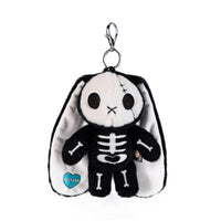 Load image into Gallery viewer, Plushie Dreadfuls - Bone Organ Izer Rabbit Plush Keychain Accessory Keychain
