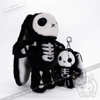 Load image into Gallery viewer, Plushie Dreadfuls - Bone Organ Izer Rabbit Plush Keychain Accessory Keychain
