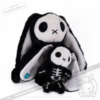 Load image into Gallery viewer, Plushie Dreadfuls - Bone Organ Izer Rabbit Plush Keychain Accessory Keychain
