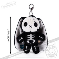 Load image into Gallery viewer, Plushie Dreadfuls - Bone Organ Izer Rabbit Plush Keychain Accessory Keychain
