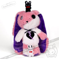 Plush mini rabbit Virgil with heart 51329 Trudi