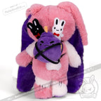 Plushie Dreadfuls - Borderline Personality Disorder Rabbit Plush Stuffed Animal Toy