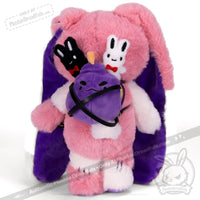 Load image into Gallery viewer, Plushie Dreadfuls - Borderline Personality Disorder Rabbit Plush Stuffed Animal Toy
