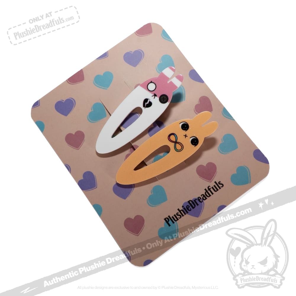 Plushie Dreadfuls - BPD and Autism Hair Clip Set hair clip