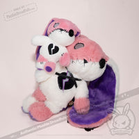 Load image into Gallery viewer, Plushie Dreadfuls - BPD Rabbit Plush Keychain Accessory Keychain
