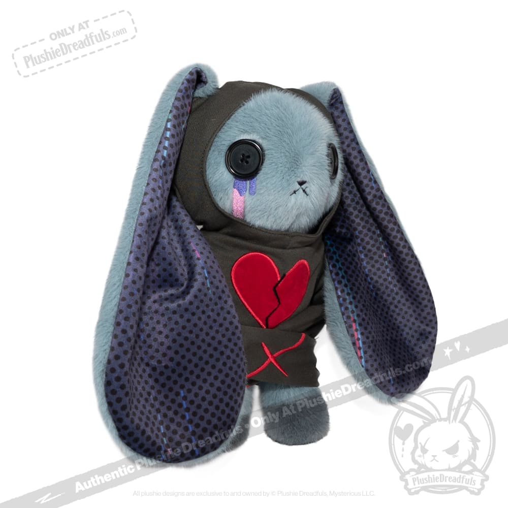 Plushie Dreadfuls - Bullied into Silence Rabbit - Plush Stuffed Animal toy