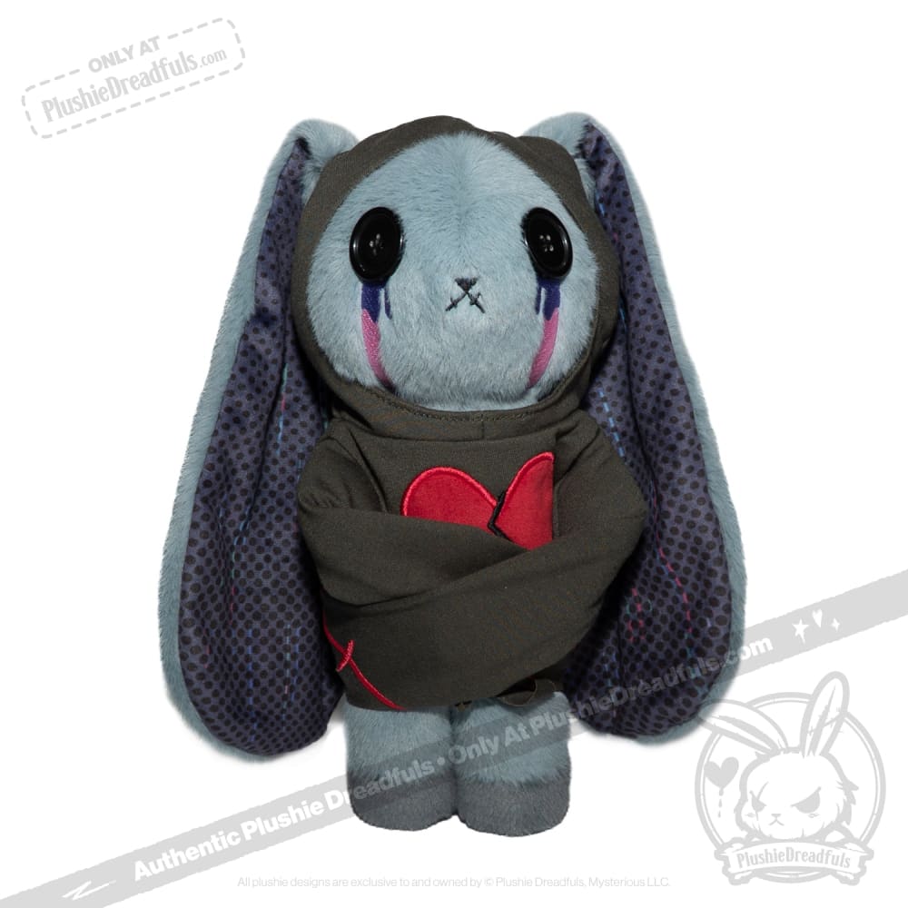 Plushie Dreadfuls - Bullied into Silence Rabbit - Plush Stuffed Animal toy
