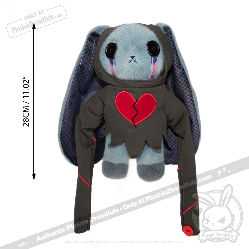 Plushie Dreadfuls - Bullied into Silence Rabbit - Plush Stuffed Animal toy