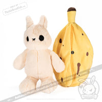 Load image into Gallery viewer, Plushie Dreadfuls - Bunana Rabbit Plush Stuffed Animal Toy
