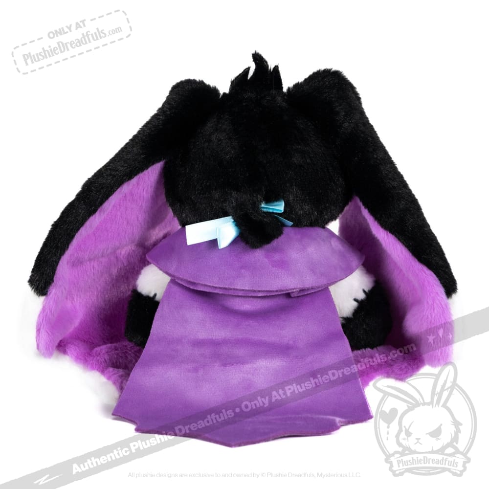Plushie Dreadfuls - ’Bunny Lugosi’ The Vampire Bunny Plush Stuffed Animal Toy
