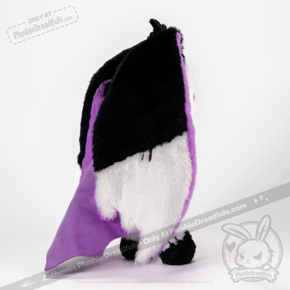 Plushie Dreadfuls - ’Bunny Lugosi’ The Vampire Bunny Plush Stuffed Animal Toy