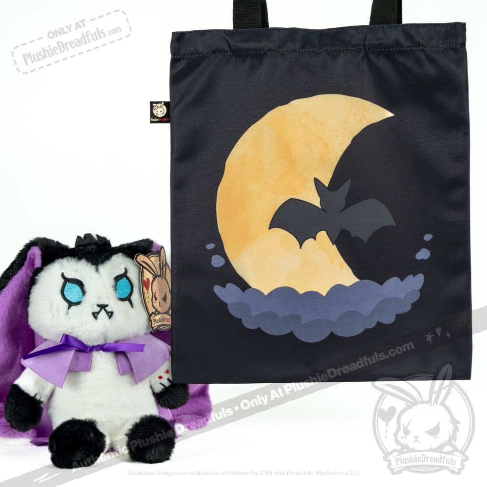 Plushie Dreadfuls - ’Bunny Lugosi’ The Vampire Bunny Plush Stuffed Animal Toy