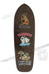 Load image into Gallery viewer, Plushie Dreadfuls - Buns Behaving Bunnly Car Decals sticker
