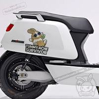 Load image into Gallery viewer, Plushie Dreadfuls - Buns Behaving Bunnly Car Decals sticker
