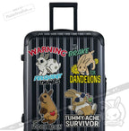 Plushie Dreadfuls - Buns Behaving Bunnly Car Decals sticker