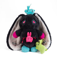 Load image into Gallery viewer, Plushie Dreadfuls - Buns in a Bun Pregnant Rabbit - Plush Stuffed Animal plush
