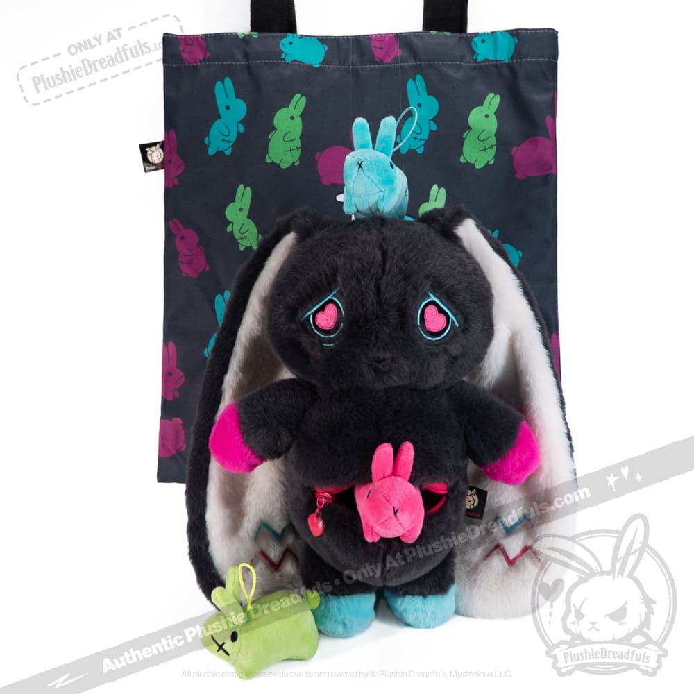 Plushie Dreadfuls - Buns in a Bun Pregnant Rabbit - Plush Stuffed Animal plush