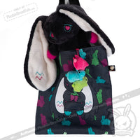 Load image into Gallery viewer, Plushie Dreadfuls - Buns in a Bun Pregnant Rabbit - Plush Stuffed Animal plush
