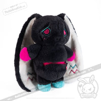 Load image into Gallery viewer, Plushie Dreadfuls - Buns in a Bun Pregnant Rabbit - Plush Stuffed Animal plush
