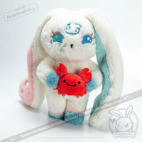 Load image into Gallery viewer, Plushie Dreadfuls - Cancer Rabbit - Mysterious

