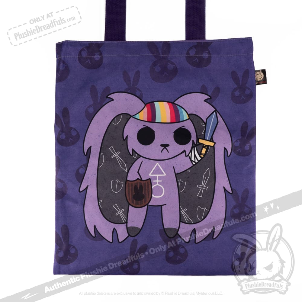 Plushie Dreadfuls - Cancer Warrior Rabbit Plush Stuffed Animal Plush