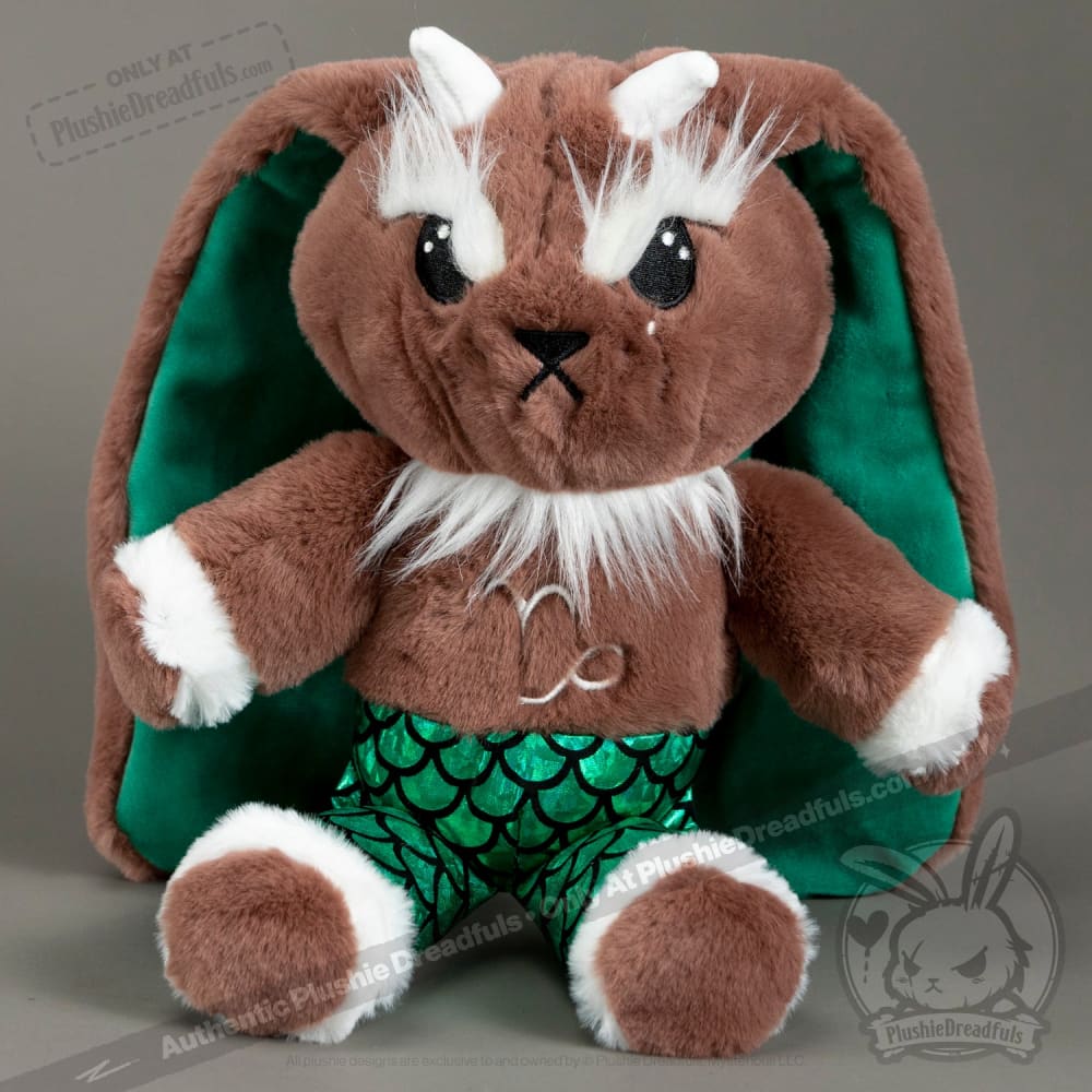 Plushie Dreadfuls - Capricorn Rabbit - Plush Stuffed Animal - Mysterious