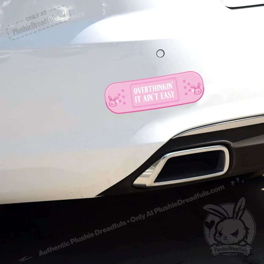 Plushie Dreadfuls - Car Decal Emotional Support Bandages