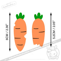 Load image into Gallery viewer, Plushie Dreadfuls - Carrot Clips hair clip
