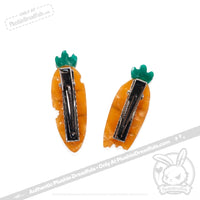 Load image into Gallery viewer, Plushie Dreadfuls - Carrot Clips hair clip
