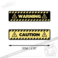 Load image into Gallery viewer, Plushie Dreadfuls - CAUTION Clips hair clip
