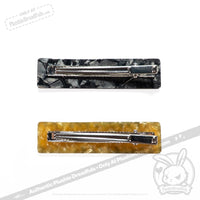 Load image into Gallery viewer, Plushie Dreadfuls - CAUTION Clips hair clip
