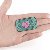 Load image into Gallery viewer, Plushie Dreadfuls - Chronic Pain Plaster Enamel Pin Pin
