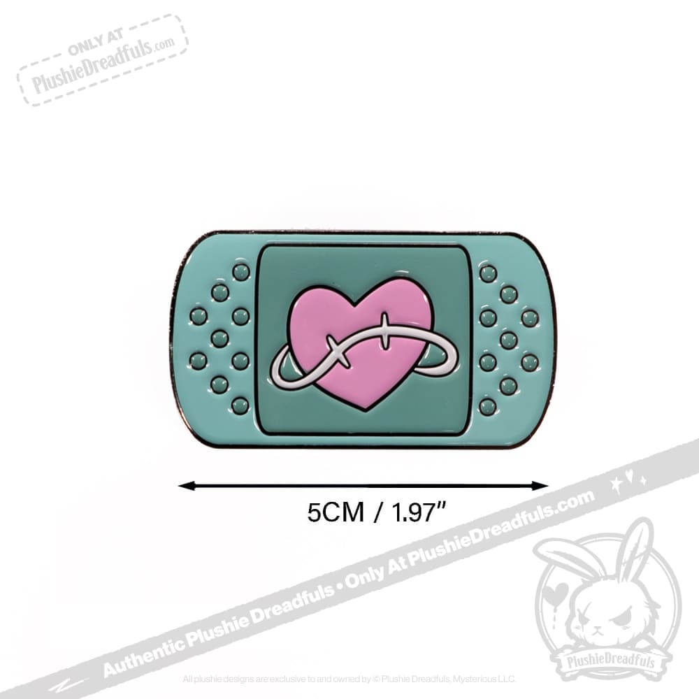 Plushie Dreadfuls - Chronic Pain Plaster Enamel Pin Pin
